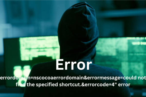 errordomain=nscocoaerrordomain&errormessage=could not find the specified shortcut.&errorcode=4 Error