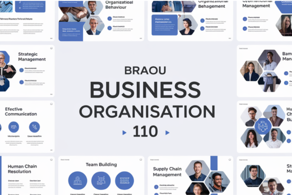 BRAOU Business Organization 110 PPT