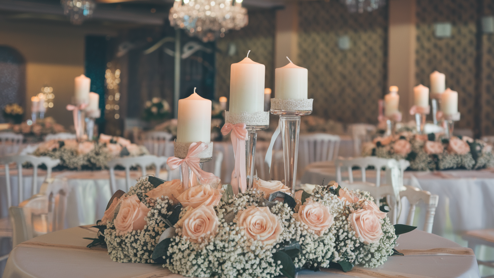 Centerpieces at Wedding Receptions NYT