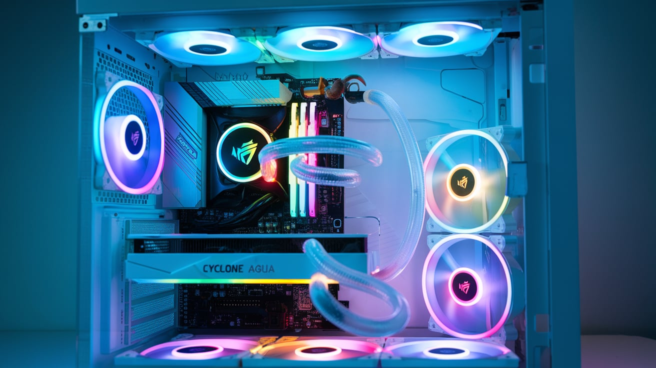 ABS Cyclone Aqua Gaming PC