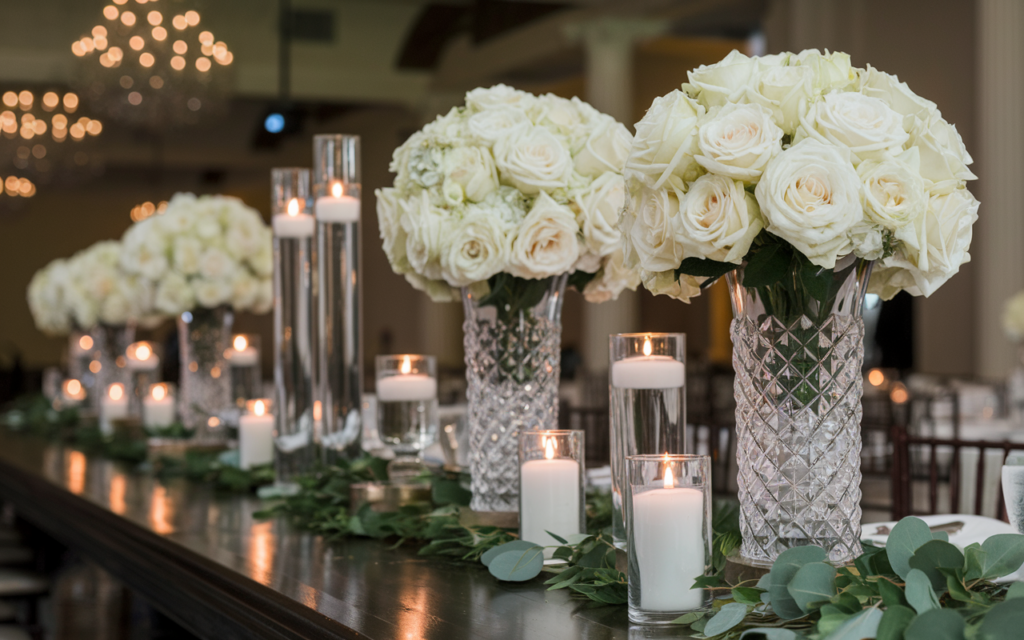 Centerpieces at Wedding Receptions NYT