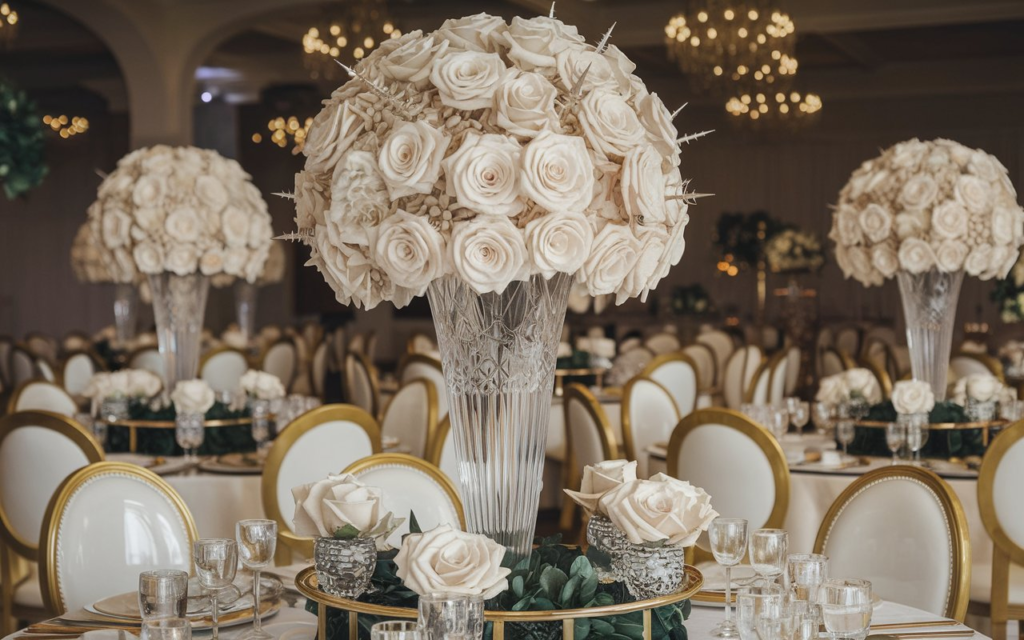 Centerpieces at Wedding Receptions NYT