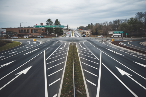 Virginia News continuous flow intersection