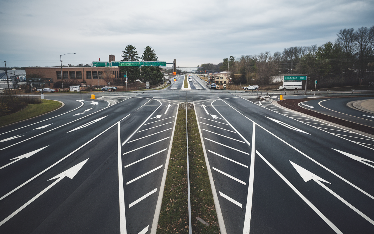 Virginia News continuous flow intersection