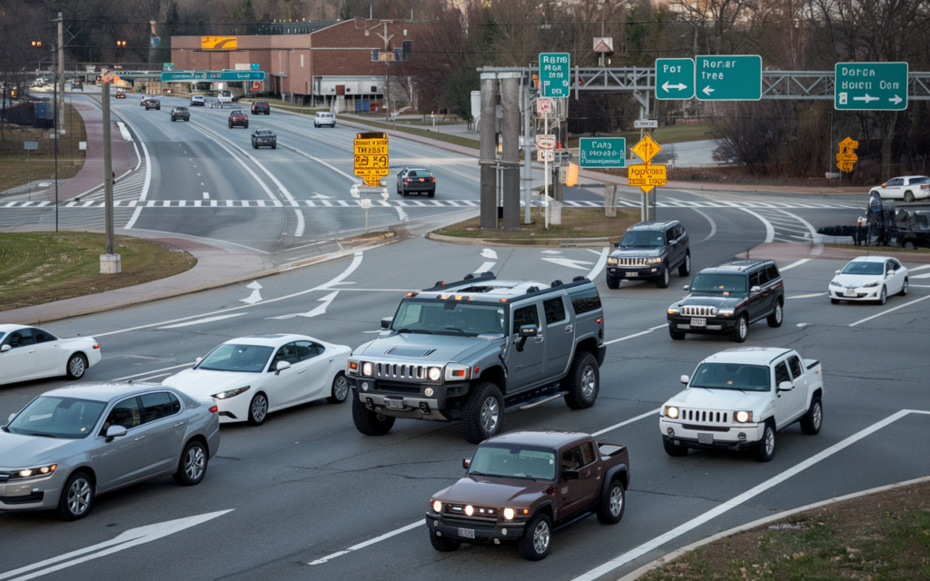 Virginia News continuous flow intersection