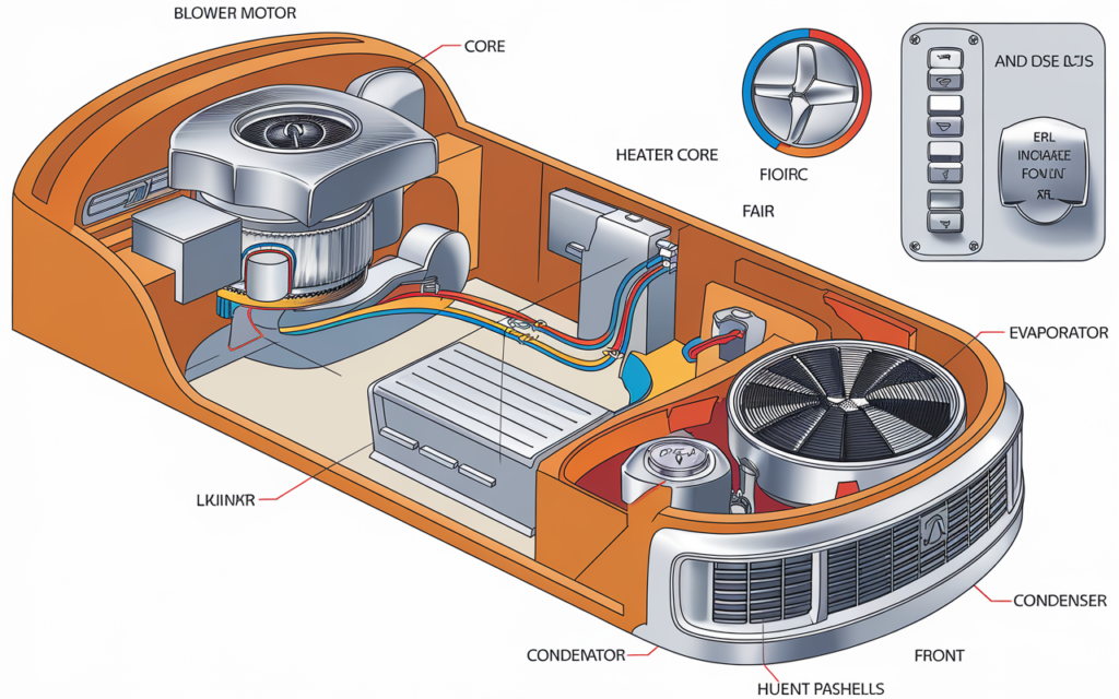 06 QX56 HVAC illustration diagram