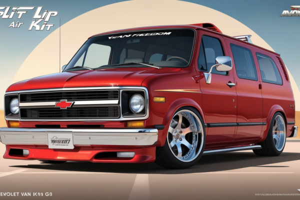 1984 Chevrolet Van G10 split lip air dam kit