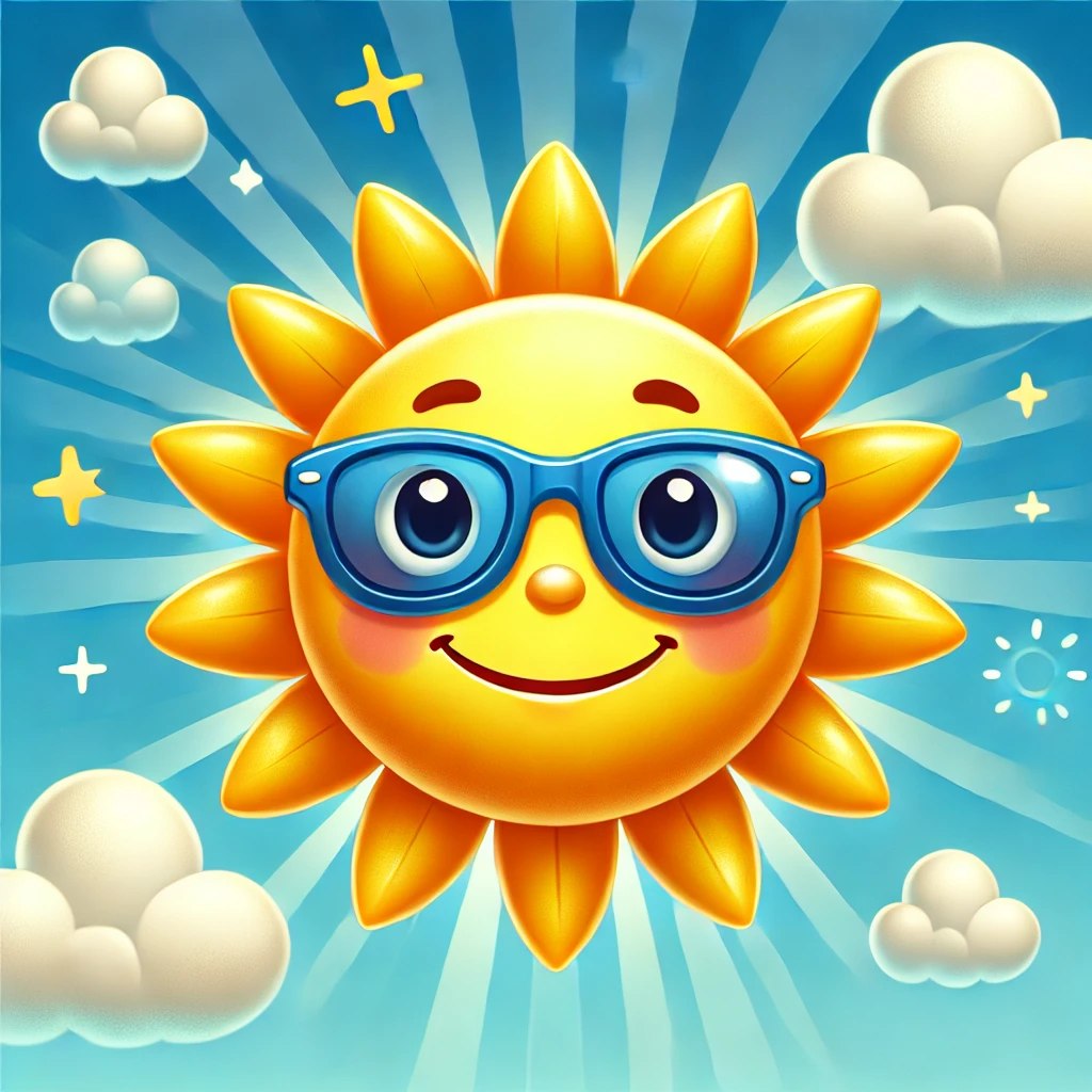 Clip Art: 4hqtdmscycy= Sun